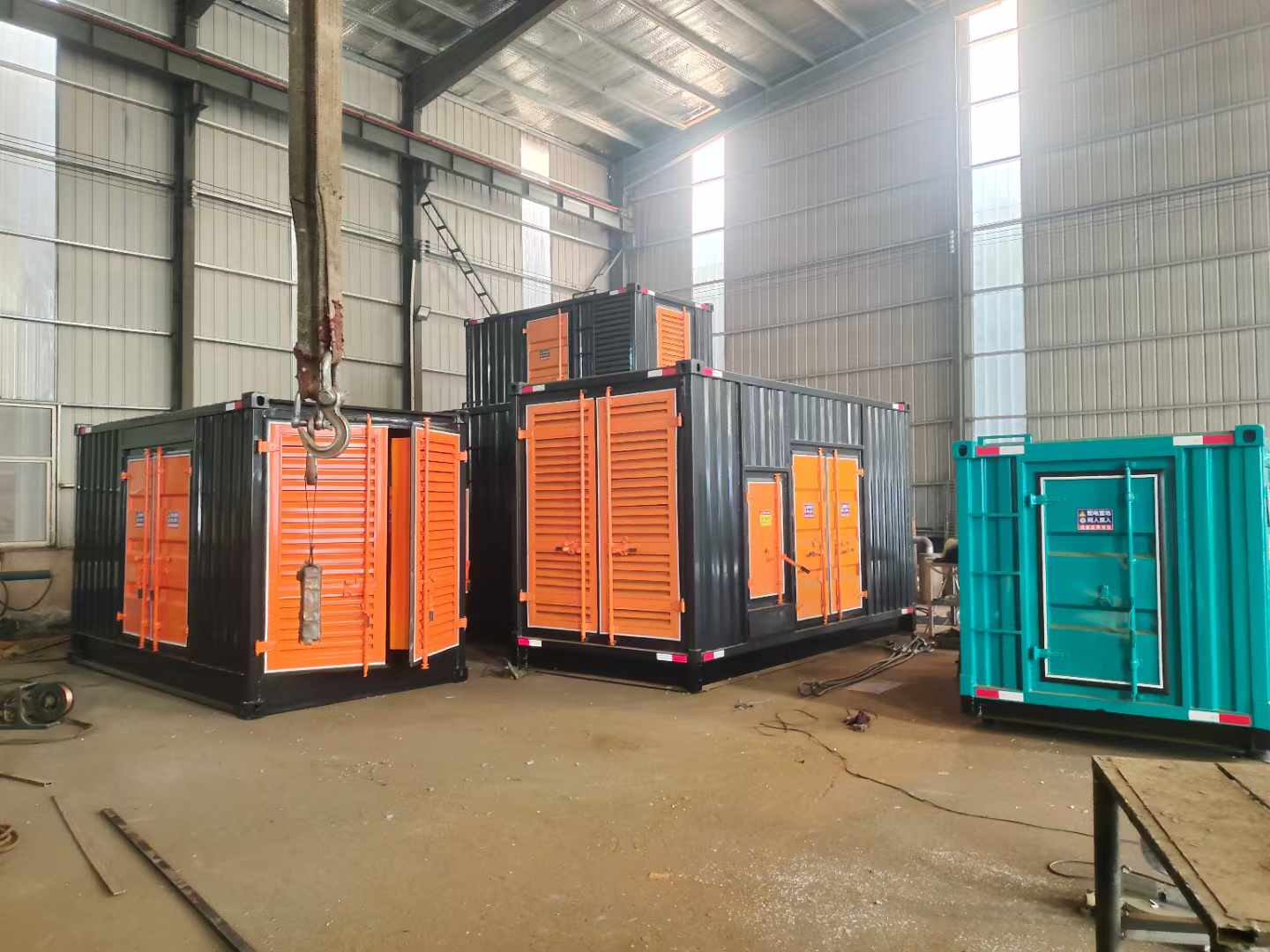 额济纳500kw柴油发电机组可以带动多少功率设备？
